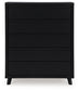 Danziar King Panel Headboard with Mirrored Dresser, Chest and 2 Nightstands