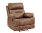 Rudger Manual Recliner, Brown