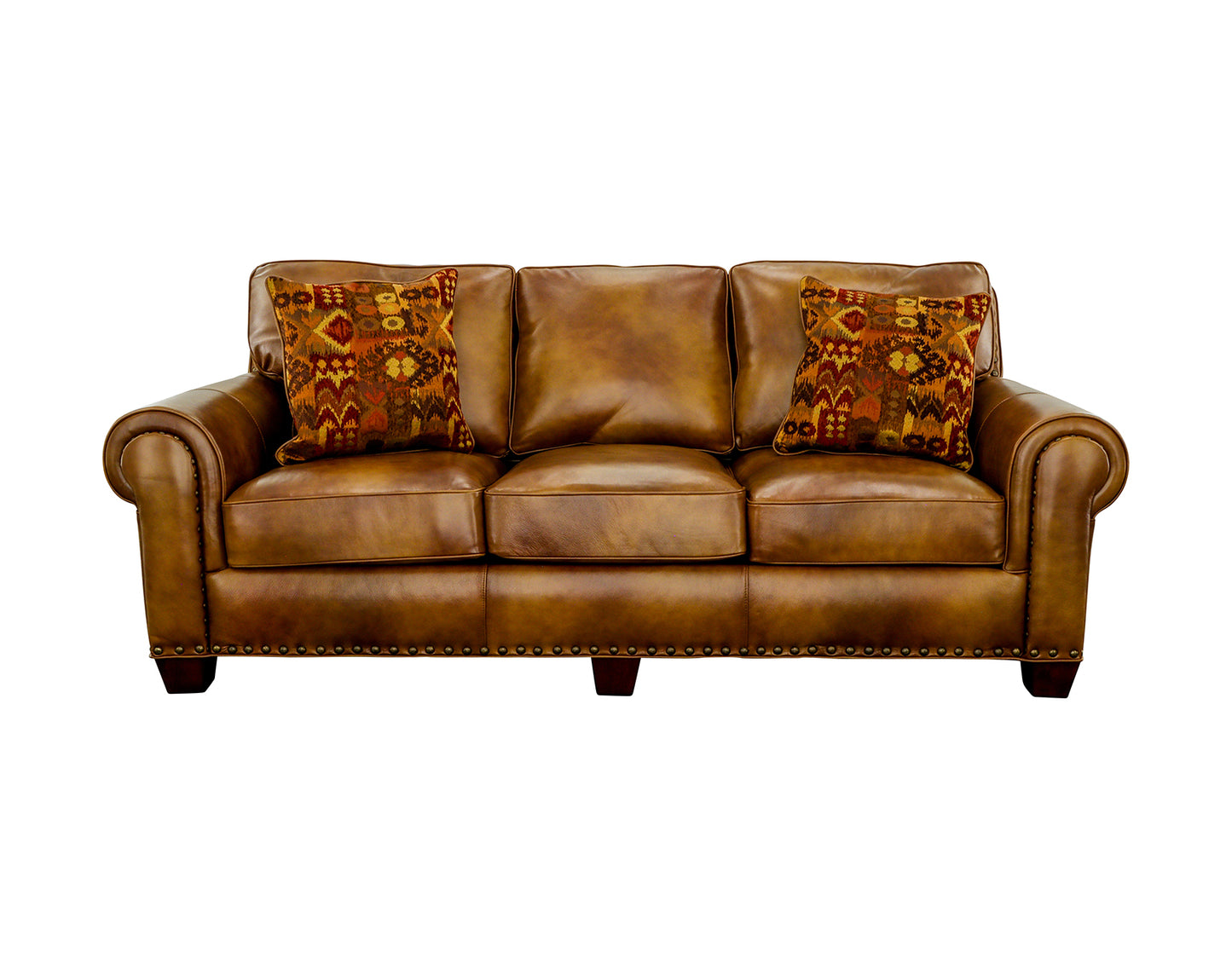 Silverado Sofa w/Two Accent Pillows