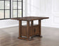 Auburn 60-80 inch Storage Counter Table