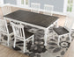 Joanna 64-80 inch Dining Table w/ 16"Leaf