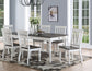 Joanna 64-80 inch Dining Table w/ 16"Leaf