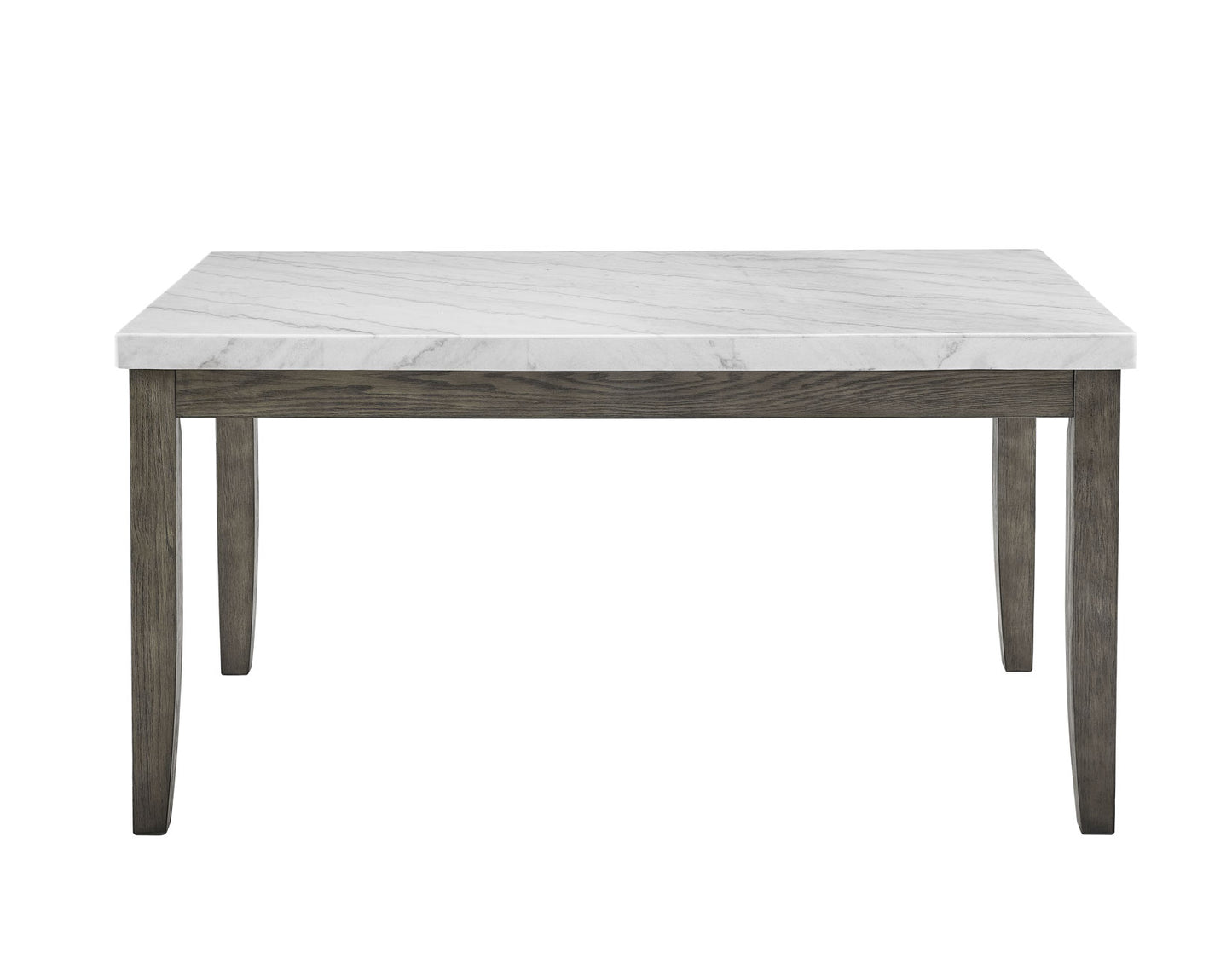 Emily White Marble Top Dining Table