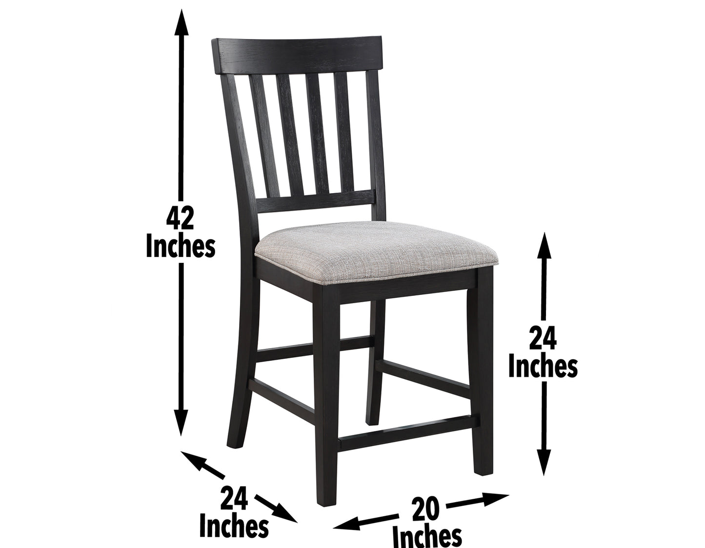 Halle 24" Counter Stool