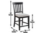 Halle 24" Counter Stool