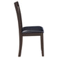 Lavon Wood Dining Side Chair Espresso (Set of 2)