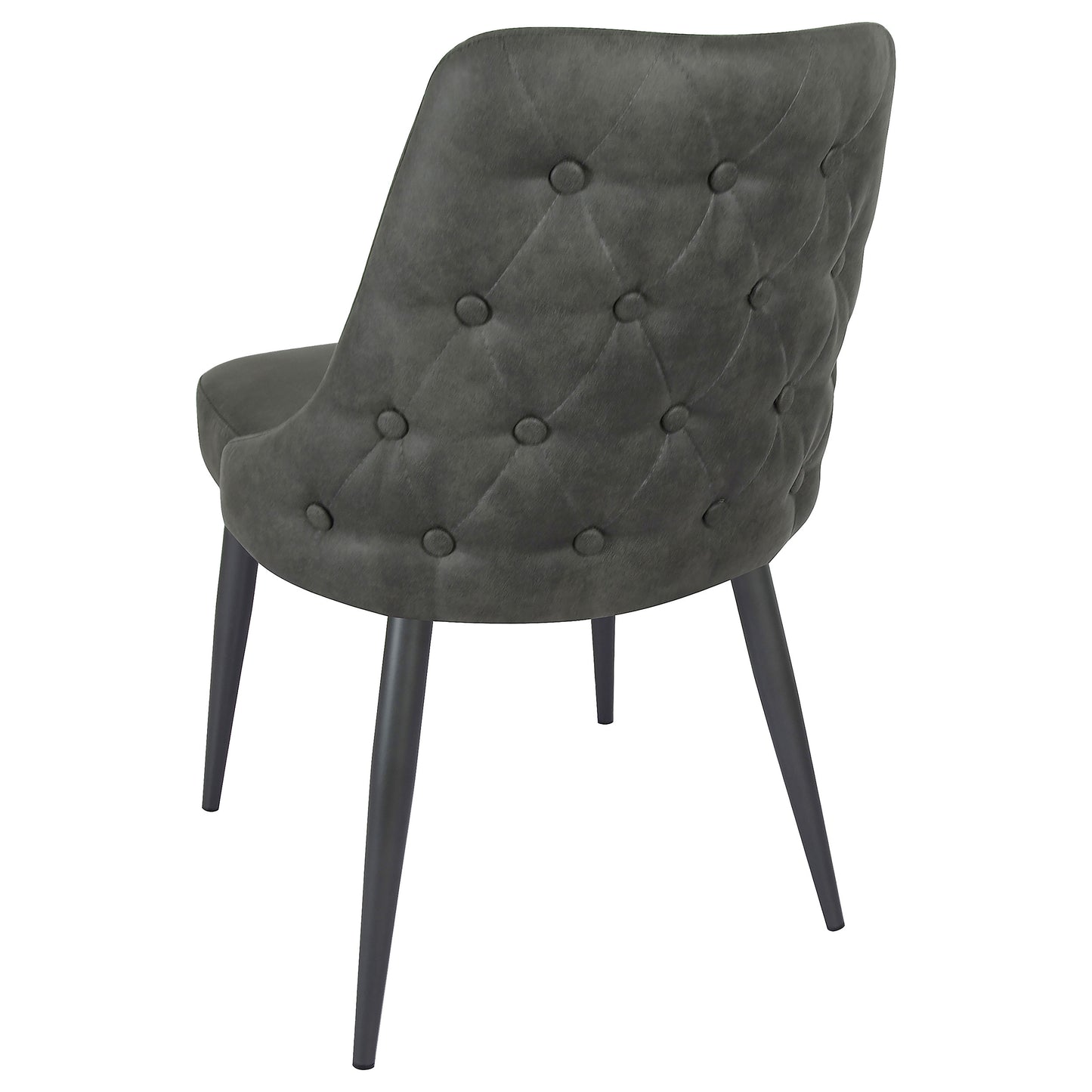 Cosmo Upholstered Dining Side Chair Grey (Set of 2)