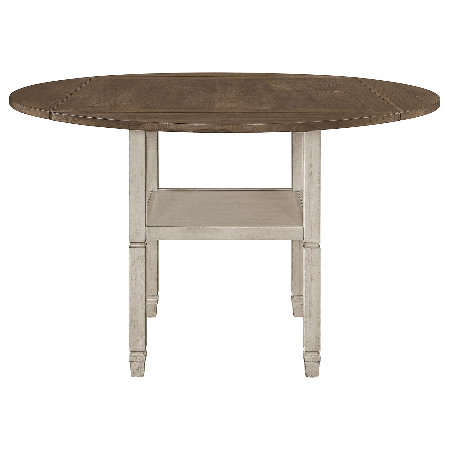 Sarasota 60-inch Extension Counter Dining Table Rustic Cream