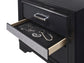 Miranda 2-drawer Nightstand Black