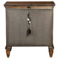 Avenue 3-drawer Nightstand Weathered Burnished Brown