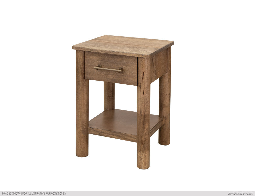 1 Drawer, End Table