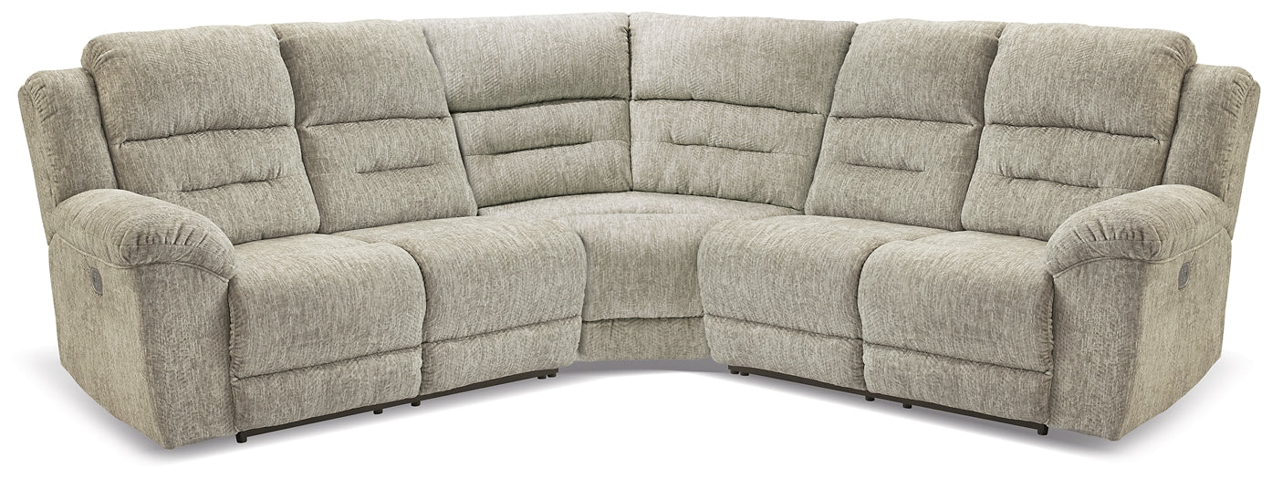 Family Den 3-Piece Power Reclining Sectional