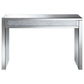 Gillian Mirrored Acrylic Entryway Console Table Silver