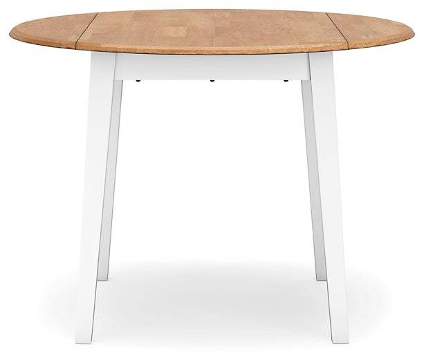 Ashley Express - Gesthaven Round DRM Drop Leaf Table