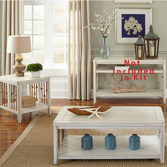 Dockside - 3 Piece Set (1-Cocktail 2-End Tables)