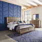 Ridgecrest - King California Panel Bed, Dresser & Mirror