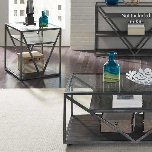 Arista - 3 Piece Set (1-Cocktail 2-End Tables)