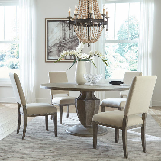 Westfield - 5 Piece Pedestal Table Set