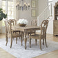 Magnolia Manor - Opt 5 Piece Rectangular Table Set