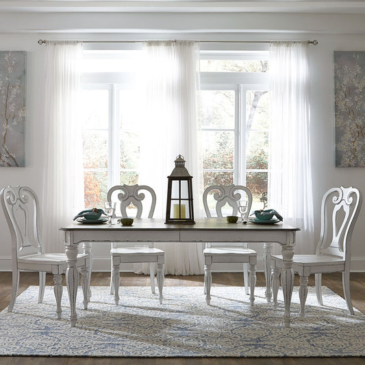 Magnolia Manor - Opt 5 Piece Rectangular Table Set