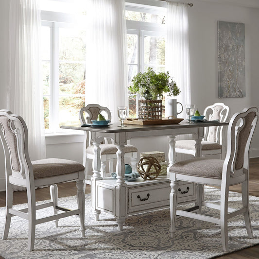 Magnolia Manor - 5 Piece Gathering Table Set