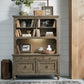 Americana Farmhouse - Credenza & Hutch