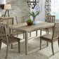 Sun Valley - 5 Piece Rectangular Table Set