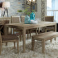 Sun Valley - Opt 6 Piece Rectangular Table Set