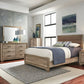 Sun Valley - King Uph Bed, Dresser & Mirror, Chest