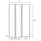 Felice 3-Panel Room Divider Folding Screen French Script