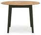 Ashley Express - Gesthaven Round DRM Drop Leaf Table