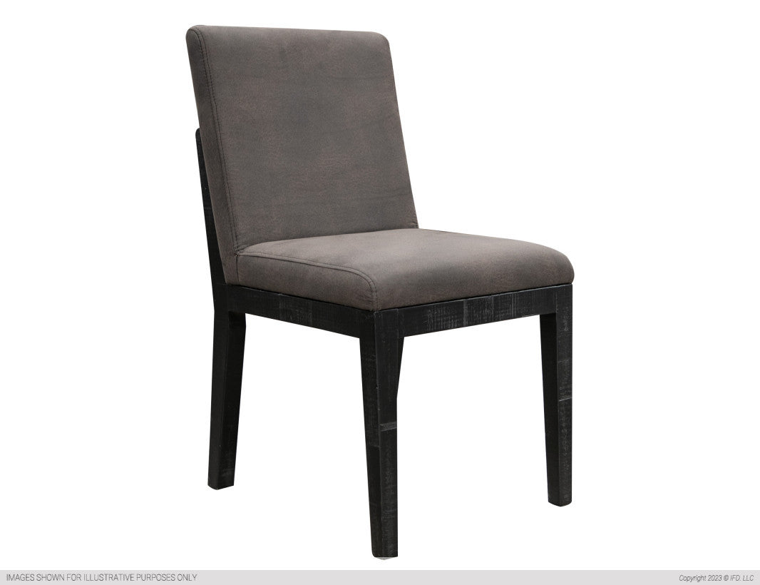 Upholstered Chair, w/ Faux Leather