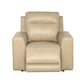 DONCELLA DUAL-POWER LEATHER RECLINER