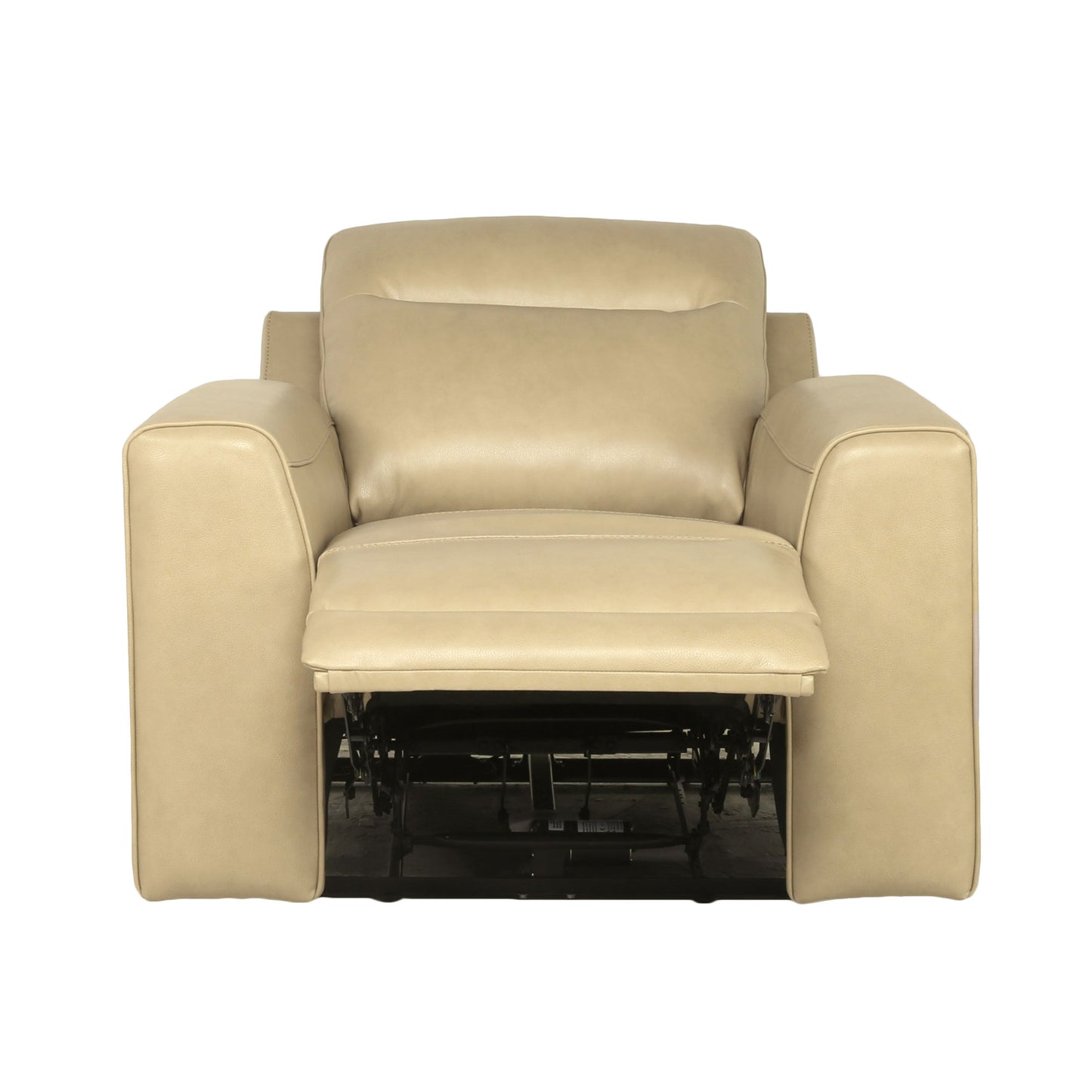 DONCELLA DUAL-POWER LEATHER RECLINER