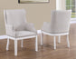 Warren Arm Chair, White