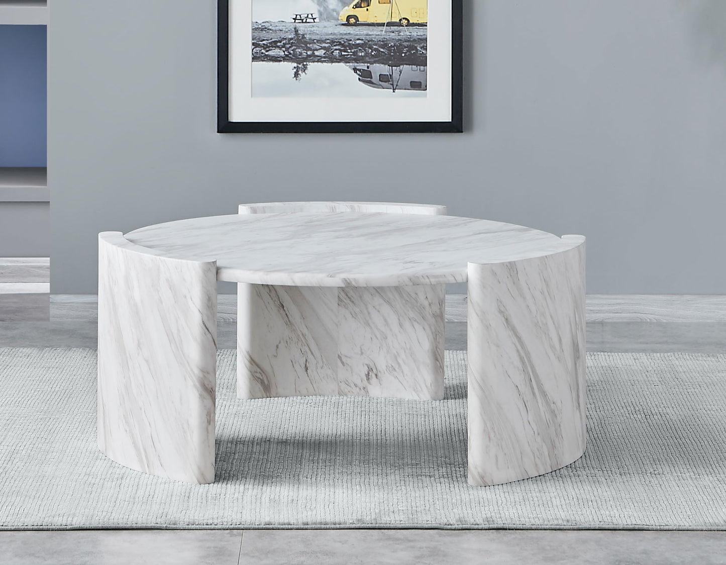 Merino Faux-Marble Cocktail Base