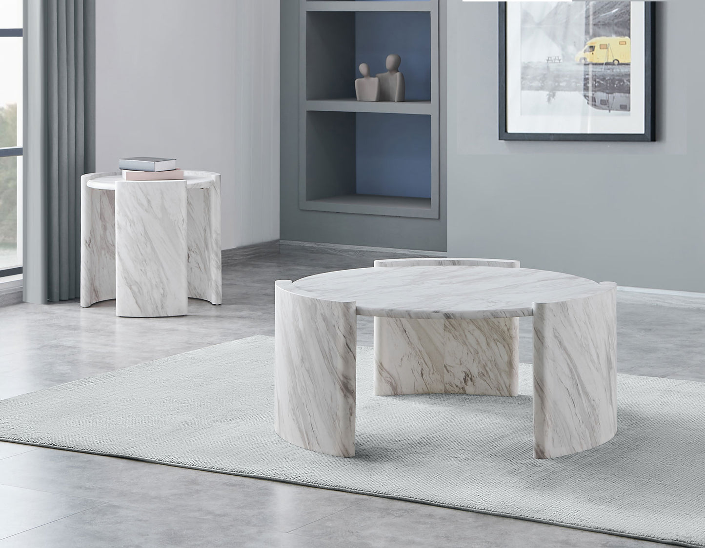 Merino Faux-Marble Cocktail Base