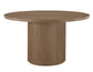 Colvin 52" Round Dining Table, Toffee finish