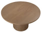 Colvin 52" Round Dining Table, Toffee finish