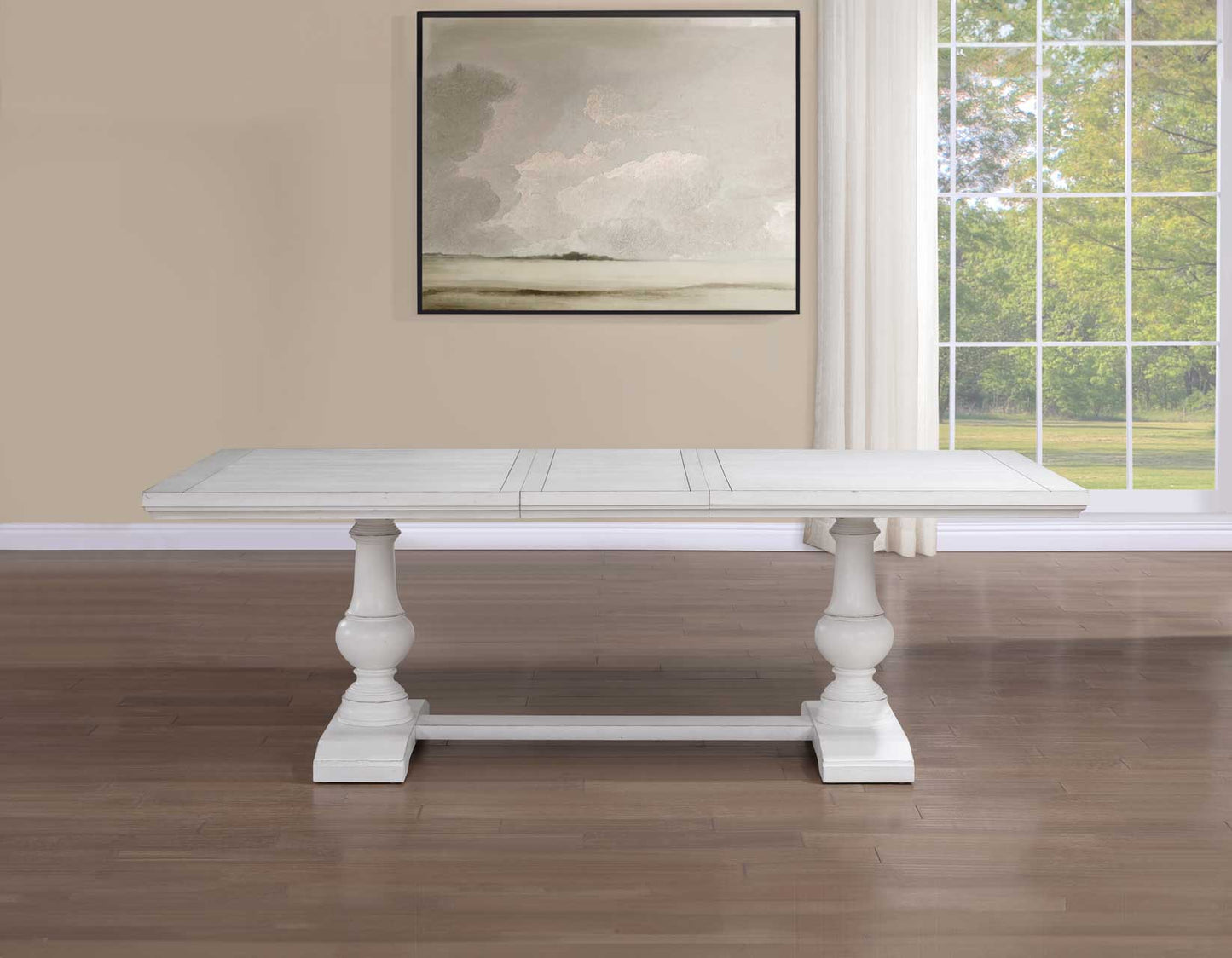 Warren 72-90" Rectangular Table w/18" Leaf