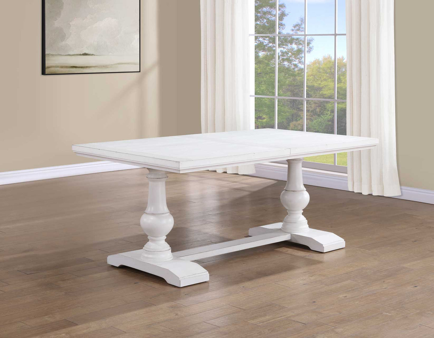 Warren 72-90" Rectangular Table w/18" Leaf