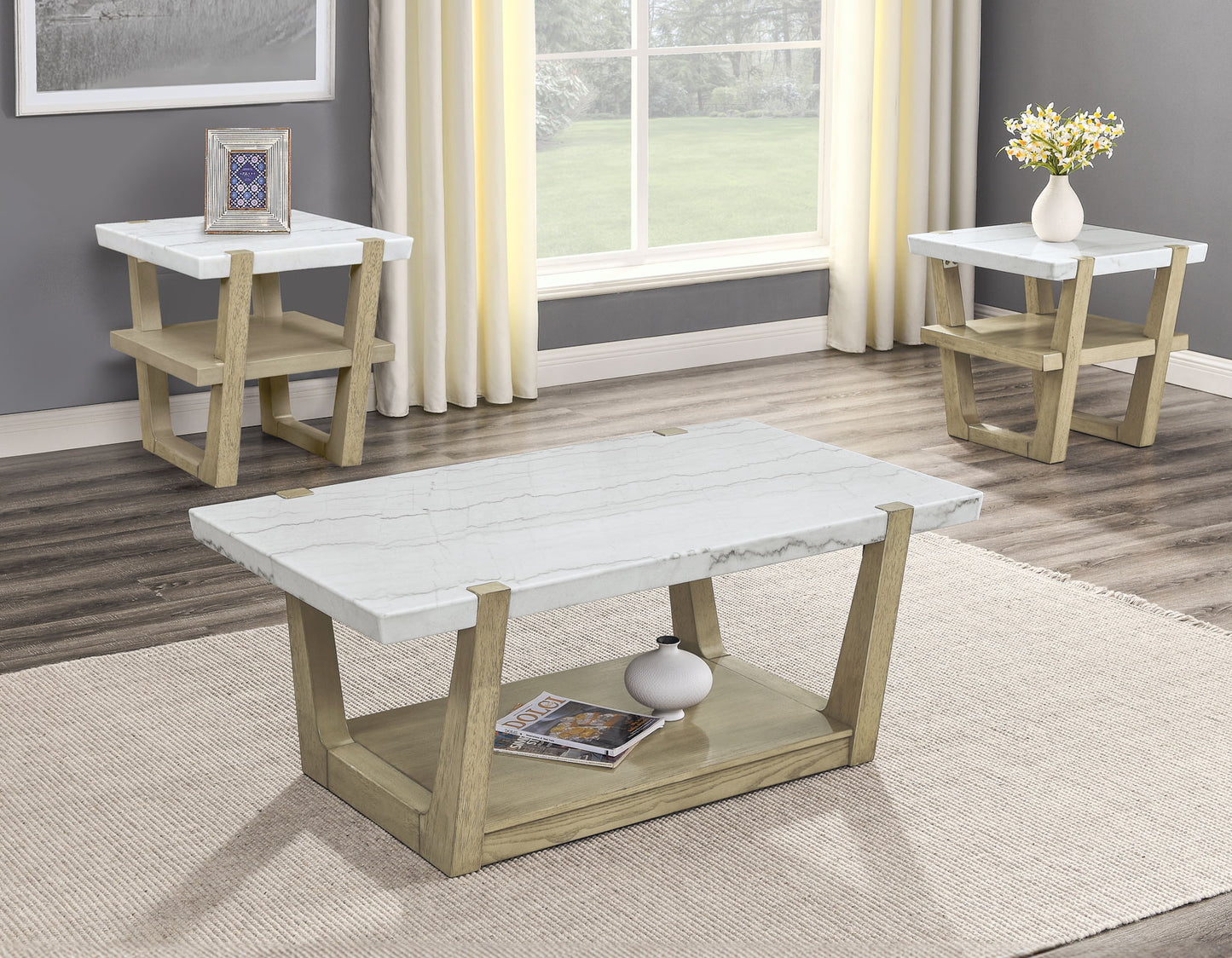 Perth 3-Piece Table Set