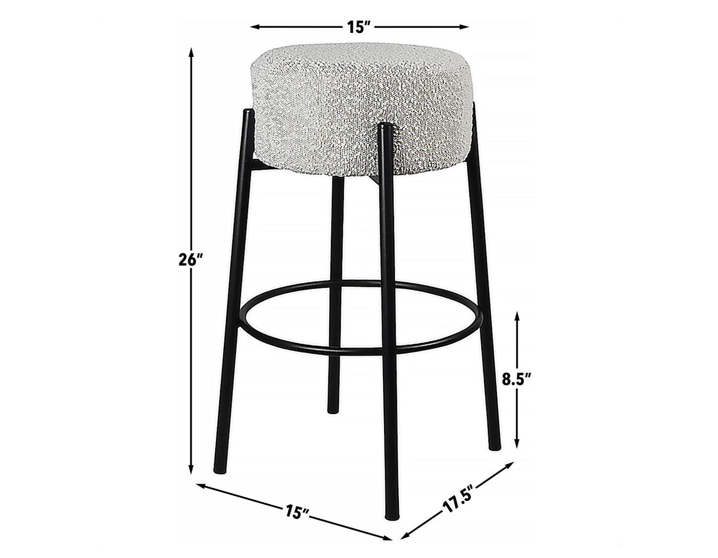 Cole 24" Counter Stool