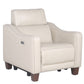 GIORNO LEATHER 3-PIECE DUAL-POWER RECLINING SET, IVORY