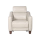 GIORNO LEATHER 3-PIECE DUAL-POWER RECLINING SET, IVORY