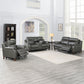 TRENTO DUAL-POWER LEATHER 3-PIECE RECLINING SET