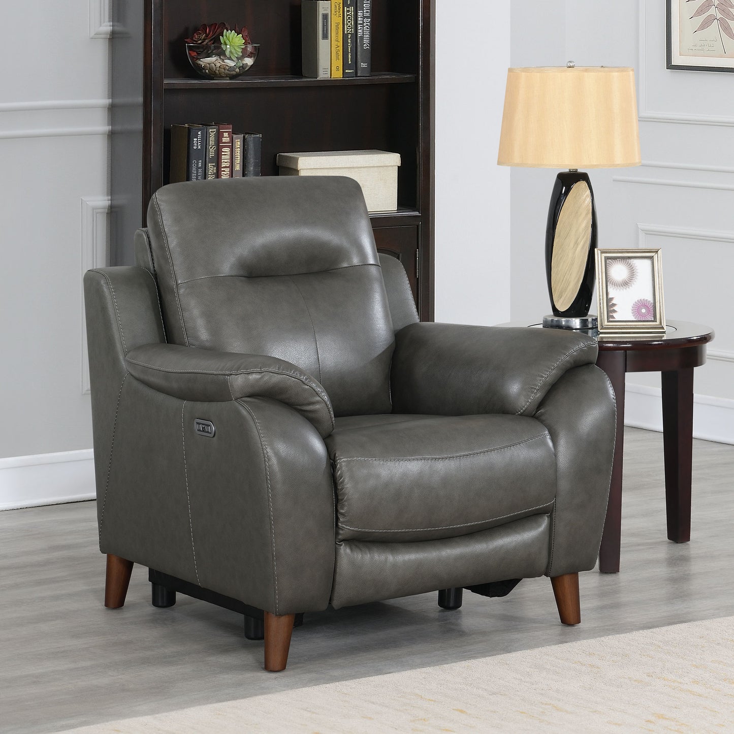 TRENTO DUAL-POWER LEATHER 3-PIECE RECLINING SET