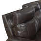 COACHELLA 3-PIECE LEATHER DUAL-POWER RECLINING SET