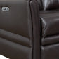 COACHELLA 3-PIECE LEATHER DUAL-POWER RECLINING SET