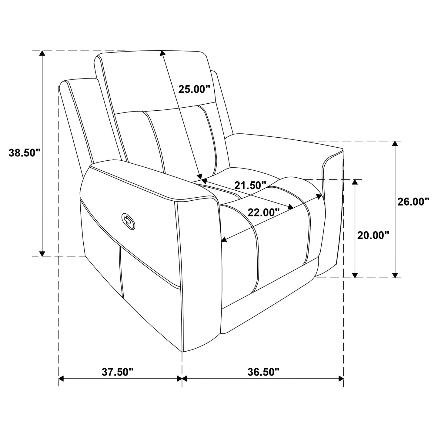 Brentwood 3-piece Upholstered Reclining Sofa Set Taupe